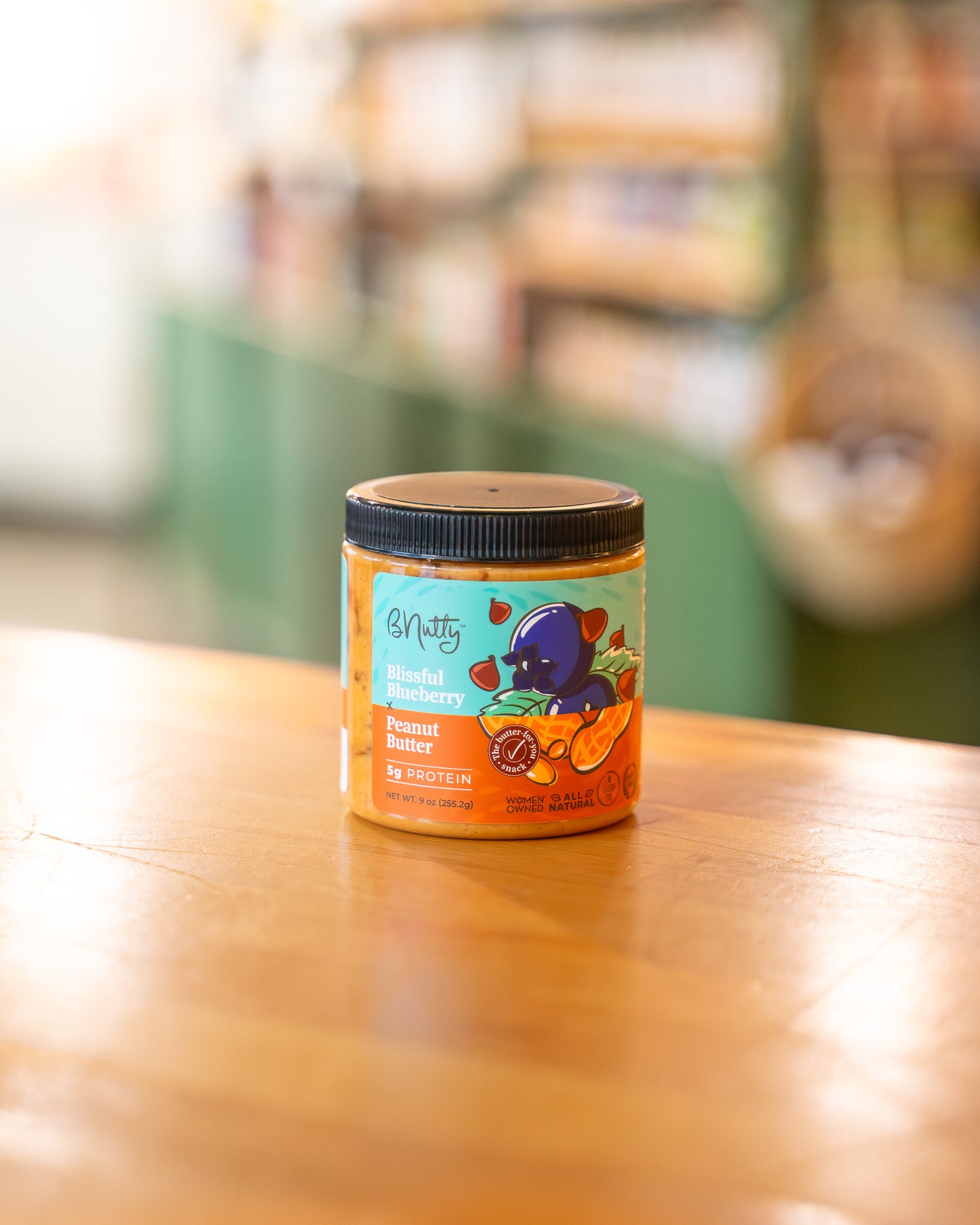 Blissful Blueberry Peanut Butter