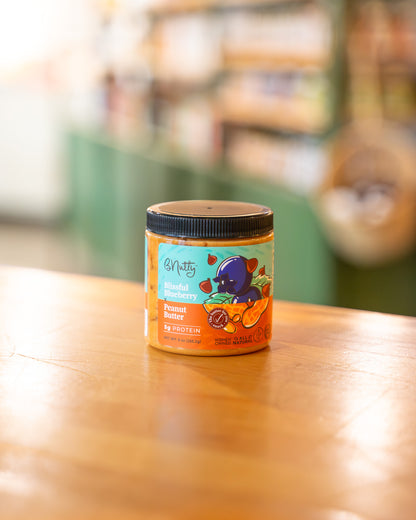 Blissful Blueberry Peanut Butter