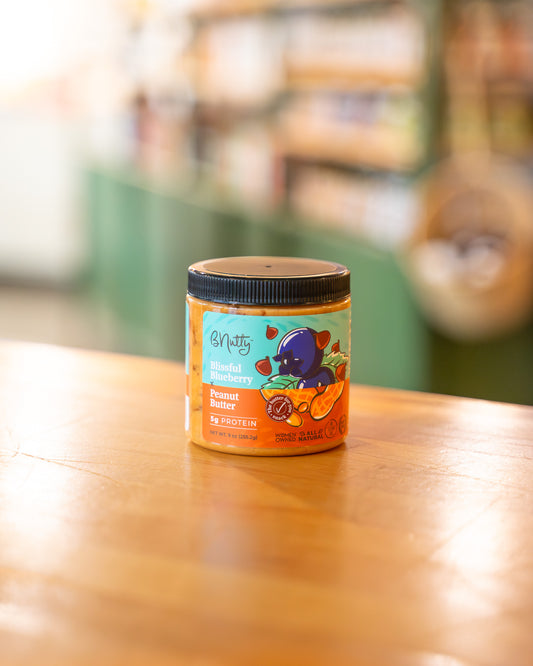 Blissful Blueberry Peanut Butter