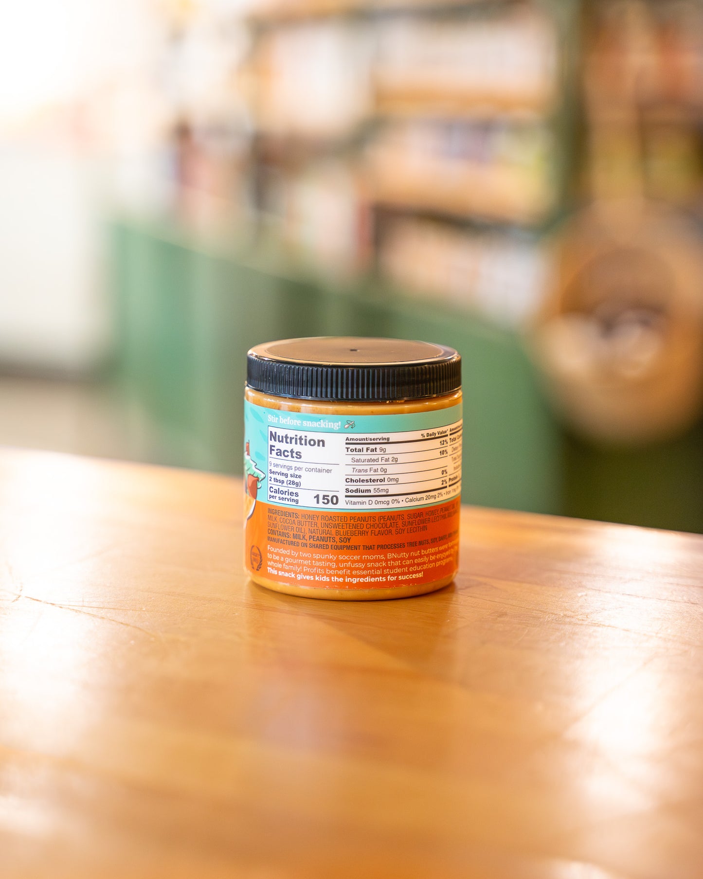 Blissful Blueberry Peanut Butter