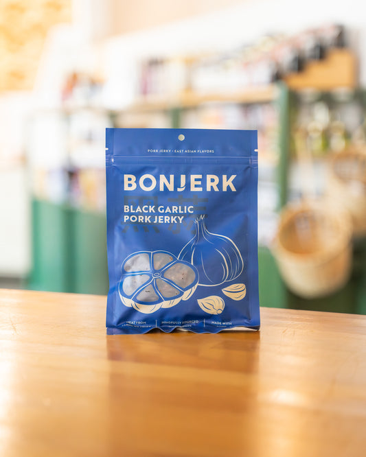 Black Garlic Pork Jerky