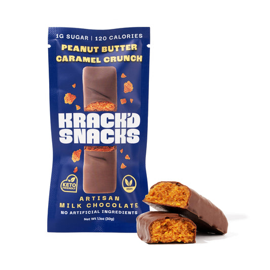 Milk Chocolate PB Caramel Crunch Bar