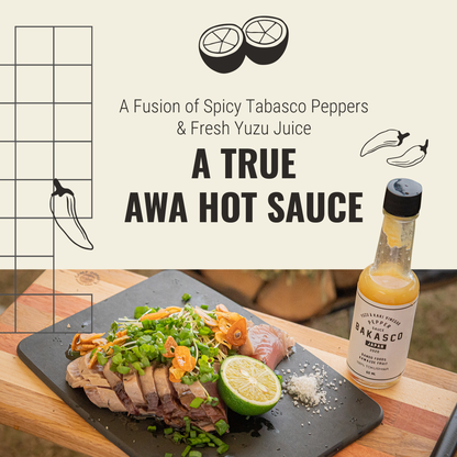 Yuzu & Kaki Vinegar Hot Pepper Sauce
