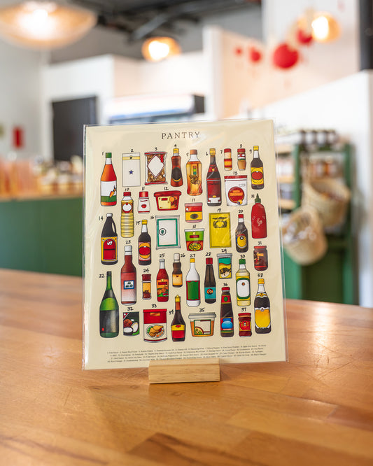 Asian Pantry Poster Print