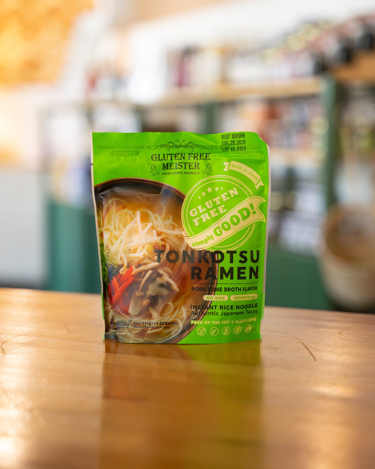 Gluten Free Ramen, Tonkotsu