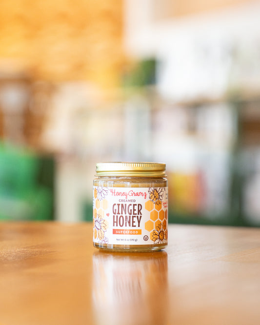 Ginger Creamed Honey