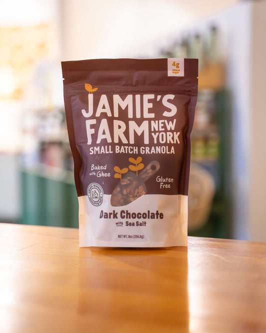 Dark Chocolate Granola with Sea Salt