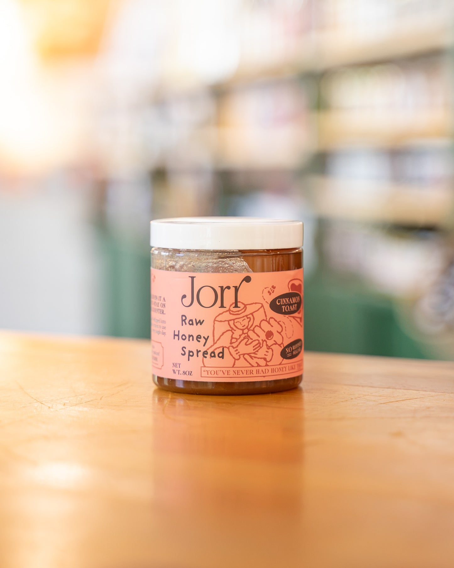Raw Honey Spread, Cinnamon Toast