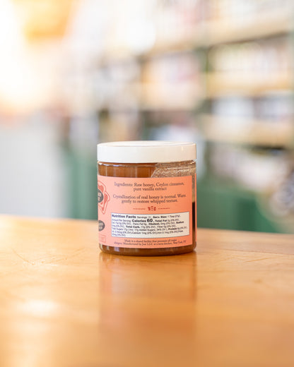 Raw Honey Spread, Cinnamon Toast