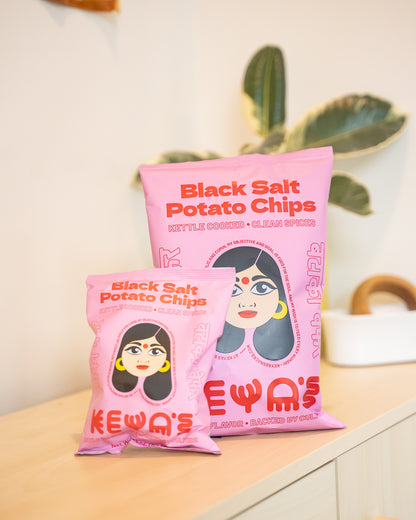 Black Salt Potato Chips