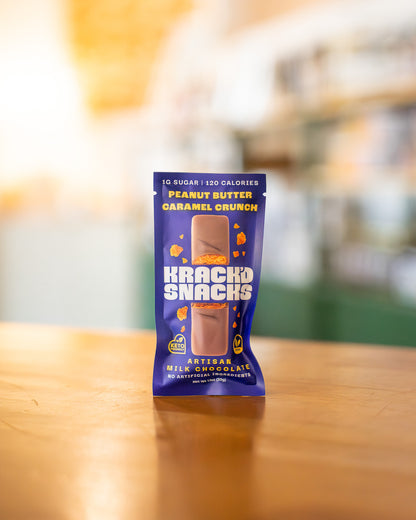 Milk Chocolate PB Caramel Crunch Bar