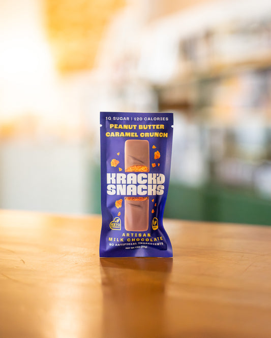 Milk Chocolate PB Caramel Crunch Bar