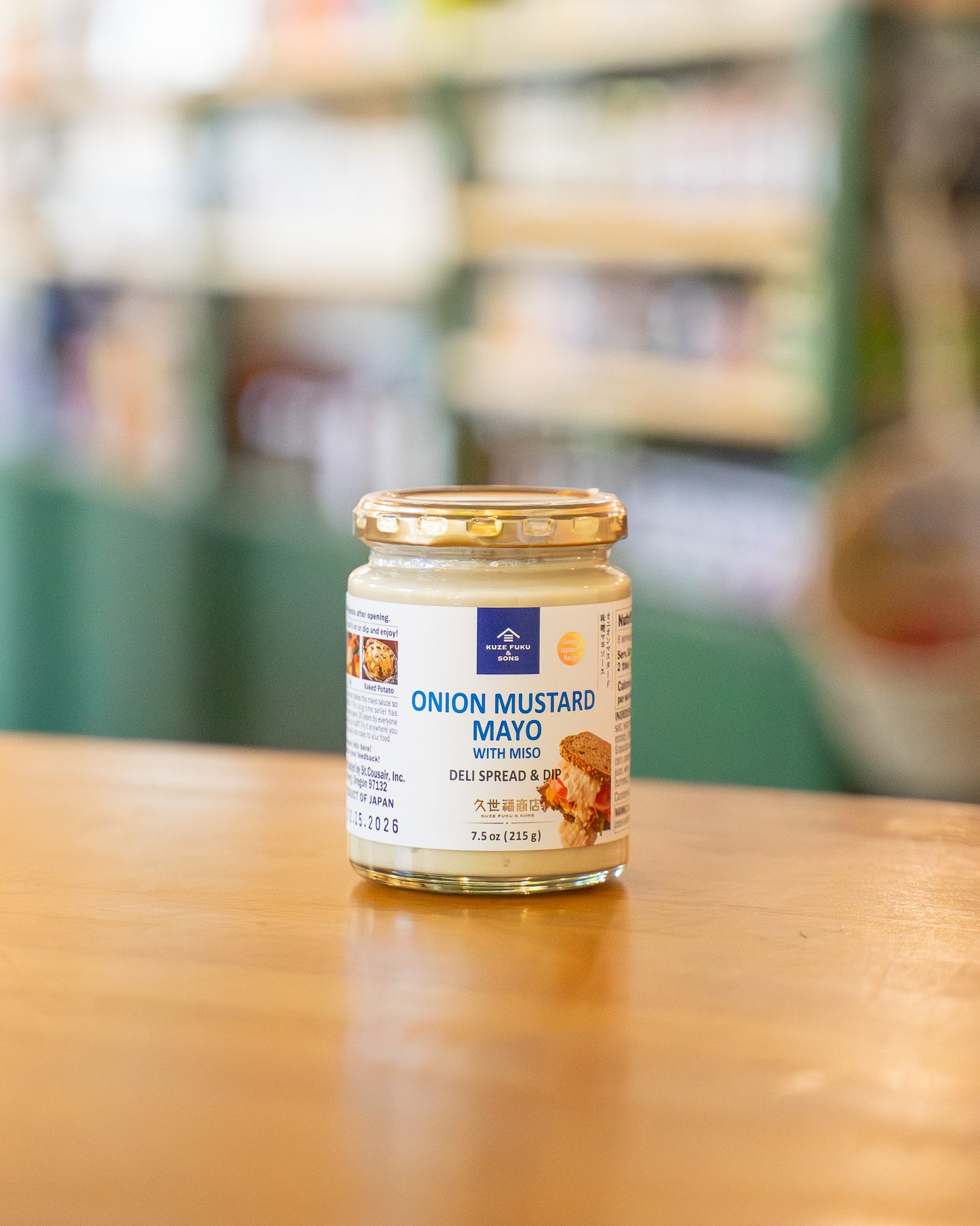 Onion Mustard Mayo with Miso