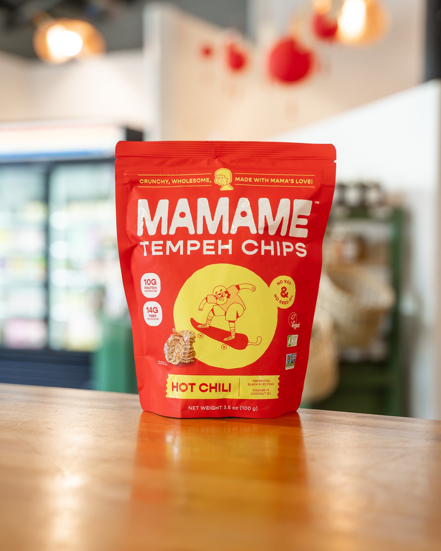 Tempeh Chips, Hot Chili