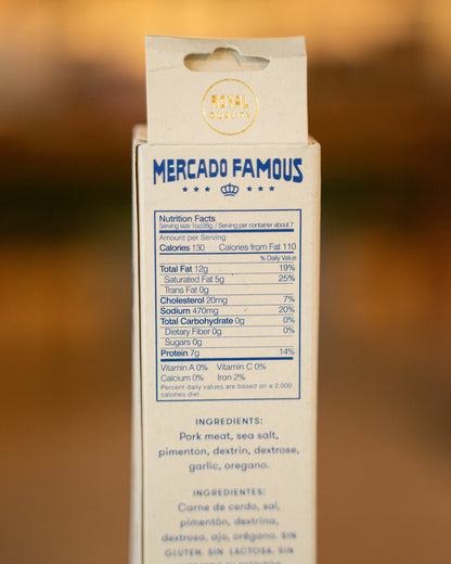 Whole Chorizo Ibérico