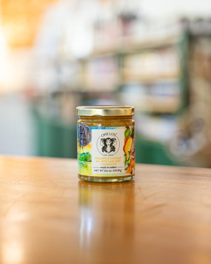 Pineapple Coconut Jam With Habanero and Lime Zest