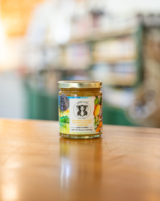 Pineapple Coconut Jam With Habanero and Lime Zest