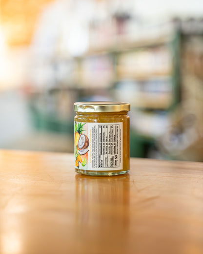 Pineapple Coconut Jam With Habanero and Lime Zest