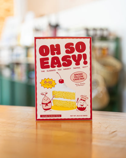 Spiced Yellow Cake Mix