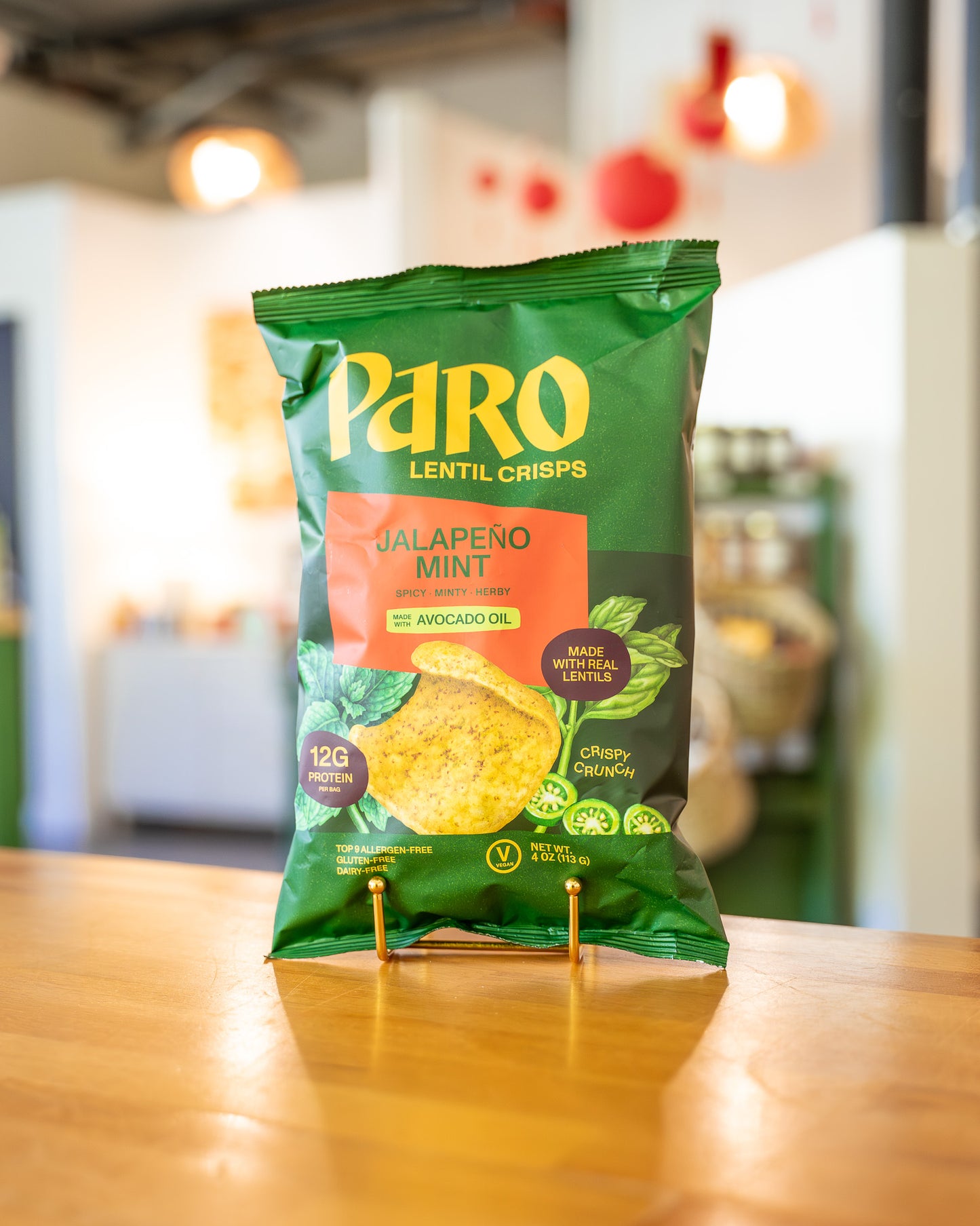 Lentil Crisps, Jalapeño Mint