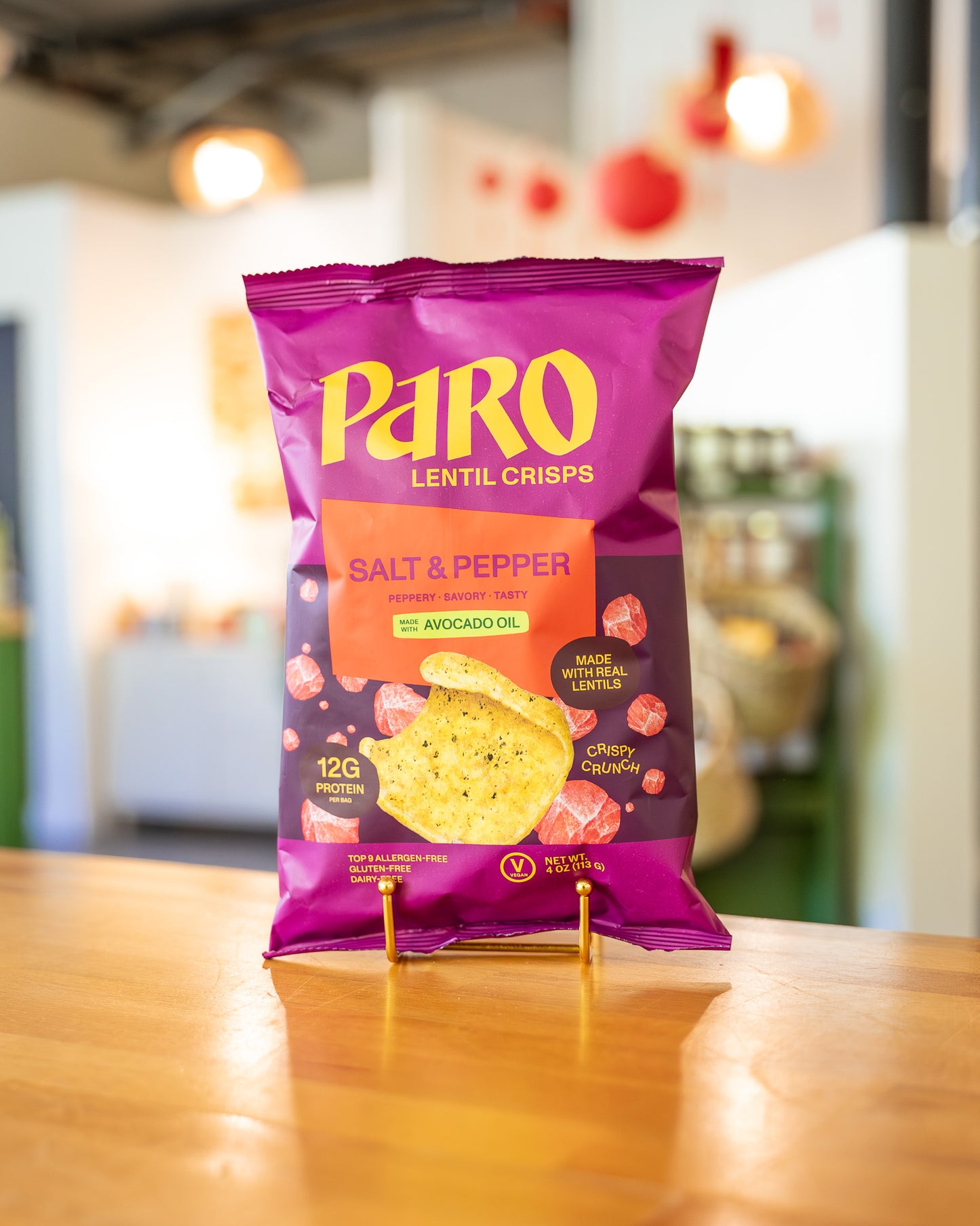 Lentil Crisps, Salt & Pepper