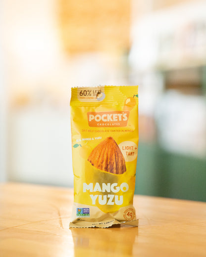 Yuzu & Mango Chocolate Almonds