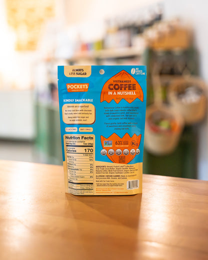 Vietnamese Coffee Chocolate Almonds