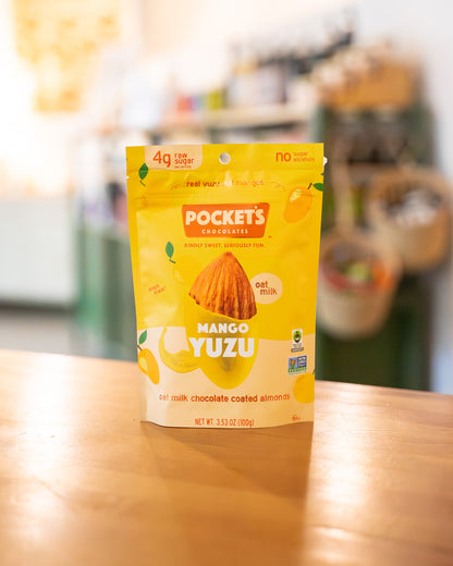 Yuzu & Mango Chocolate Almonds