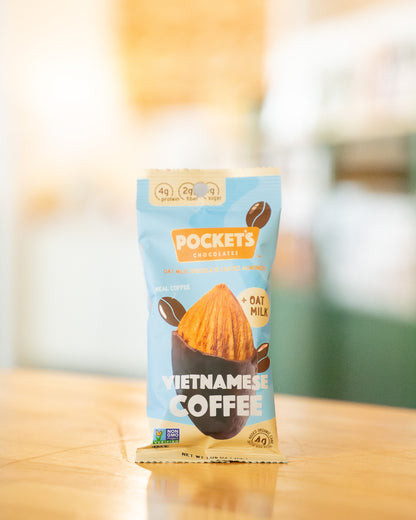 Vietnamese Coffee Chocolate Almonds