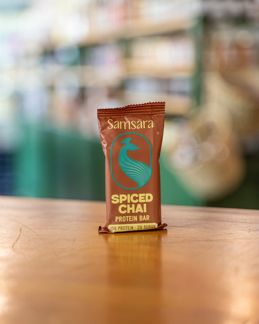 Indian-Inspired Protein Bar, Spiced Chai