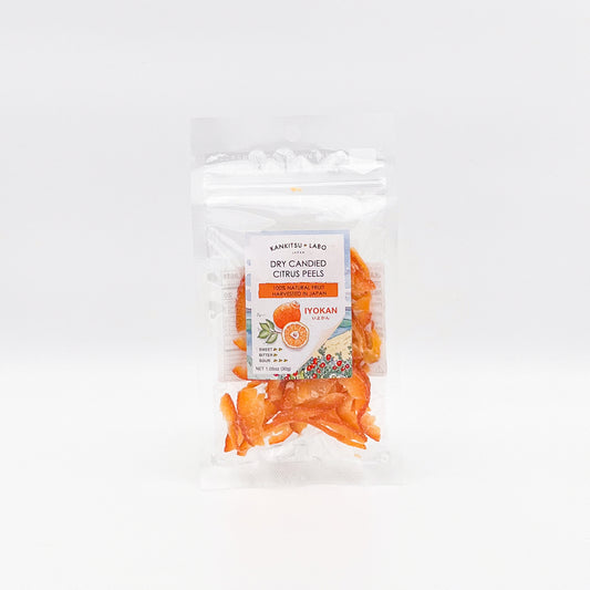 Dry Candied Citrus Peels, Iyokan