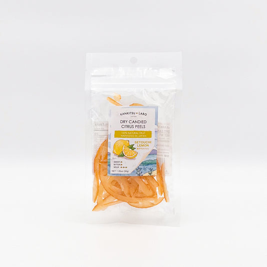 Dry Candied Citrus Peels, Setouchi Lemon