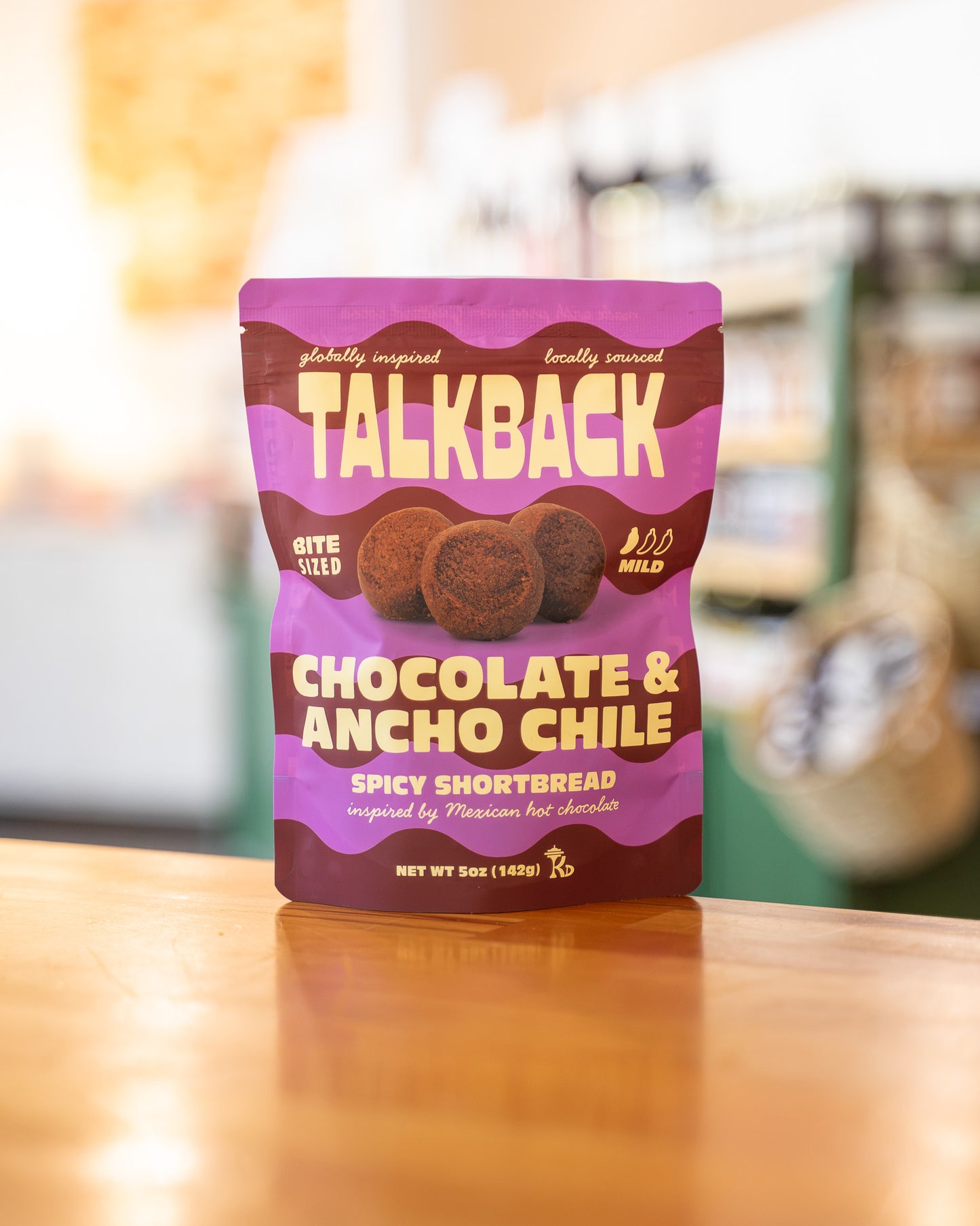 Spicy Shortbread, Chocolate & Ancho Chile