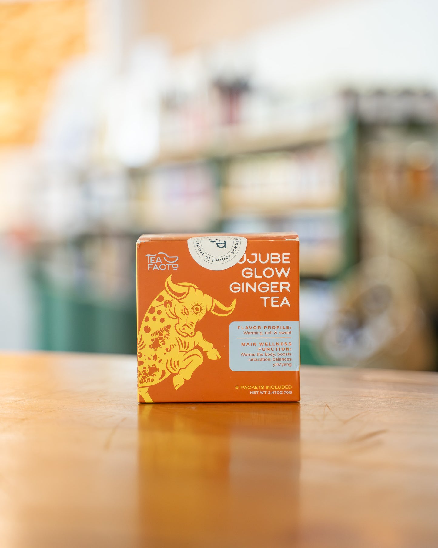 Inner Glow, Ginger Jujube Tea– Digestion & Warming