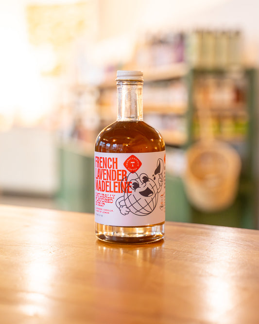 French Lavender Madeleine Syrup